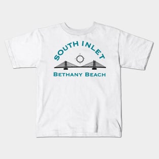 South Inlet Bridge at Bethany Beach Kids T-Shirt